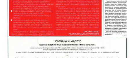 Informator działkowca kwiecień 2020