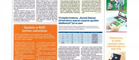 Informator "działkowca" styczeń-marzec 2023 r. 