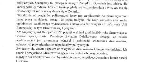 Apel w sprawie wyborów prezydenckich