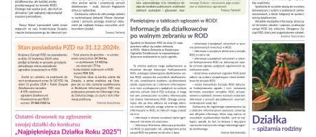Informator "działkowca" czerwiec 2025