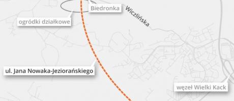 Czy droga na Wiczlinie musi przebiegać przez działki ROD?