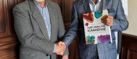 Spotkanie Prezesa Okręgu Pomorskiego PZD w Gdańsku z Burmistrzem Chojnic
