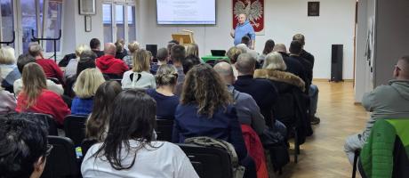 Informacja ze szkolenia dla nowych działkowców w dniach 06-07 luty 2026 r. w Okręgu Pomorskim PZD w Gdańsku.