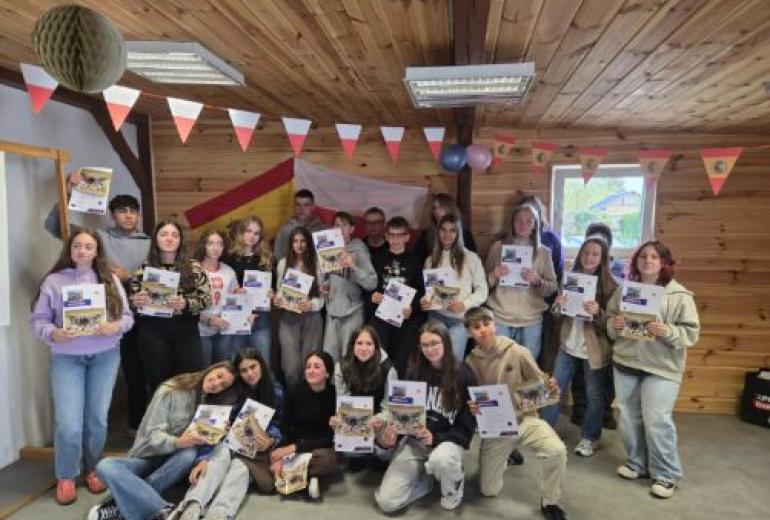 Goście z wymiany Erasmus w ROD im. Tadeusza Kościuszki w Gdańsku! 